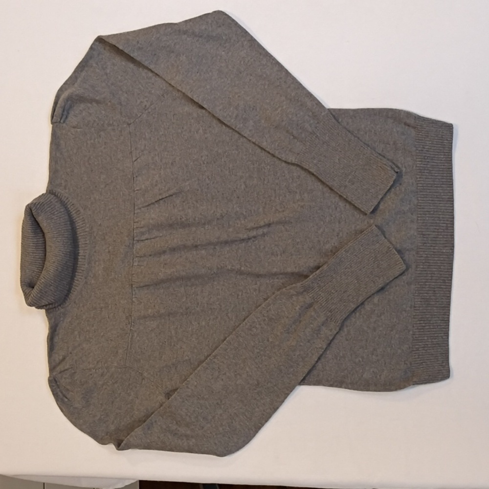 Cashmere Turtleneck Sweater Coastal Grandma Size  Large Ana